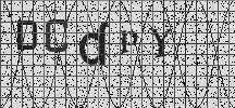 Visual Confirmation Security Code